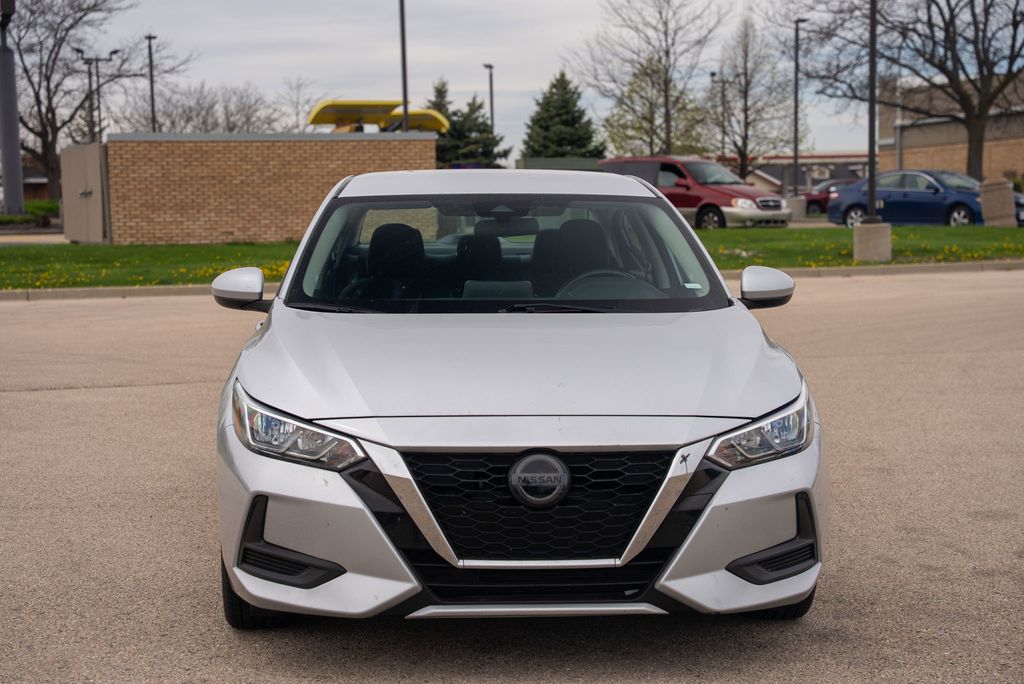 Used 2022 Nissan Sentra SV with VIN 3N1AB8CV4NY243184 for sale in Mount Pleasant, WI