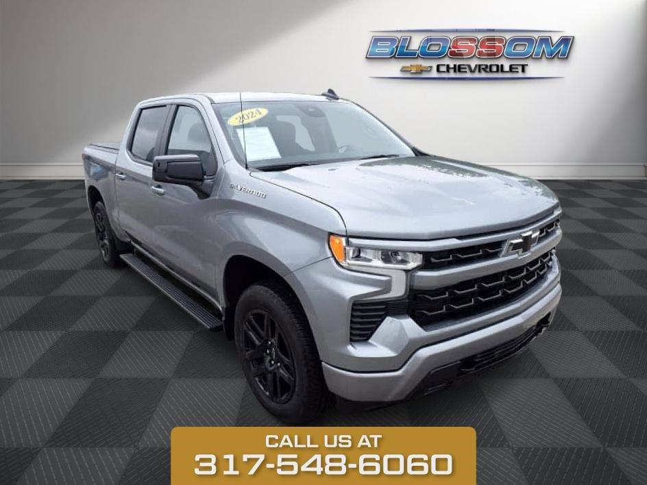 Used 2024 Sterling Gray Metallic Chevrolet RST image 1