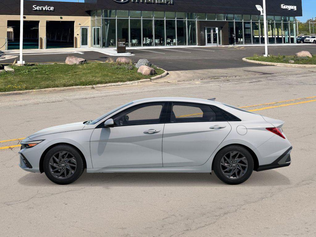 2025 Hyundai Elantra Hybrid Blue photo 3