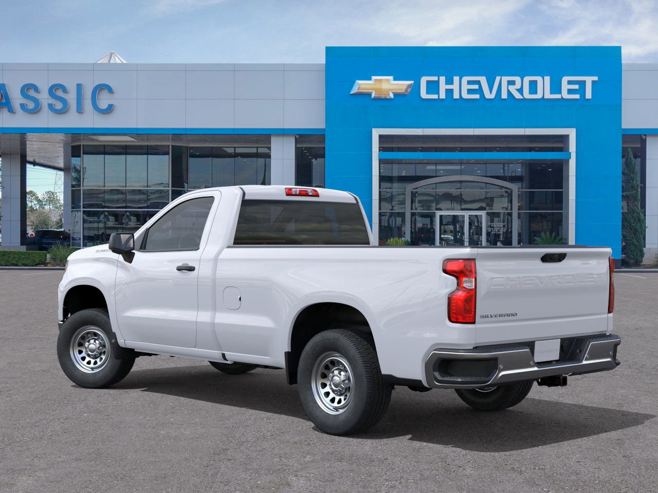 2026 Chevrolet Silverado 1500 WT White at Browns Ford of Amsterdam