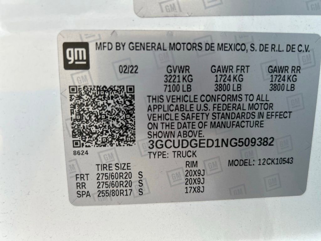 2022 Chevrolet Silverado 1500 LTZ photo 31