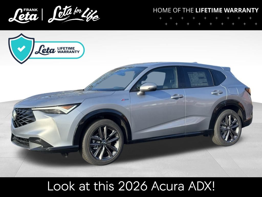 New 2026 Acura ADX w/A-Spec Package 4D Sport Utility's photo