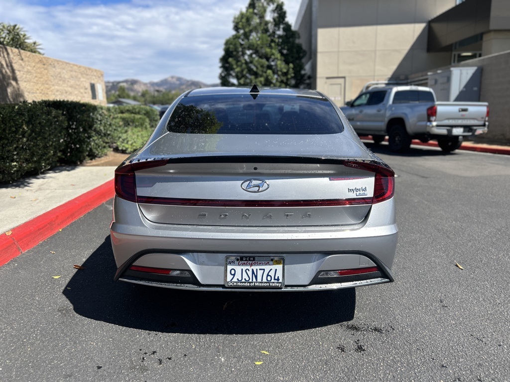 2021 Hyundai Sonata Hybrid Blue photo 8