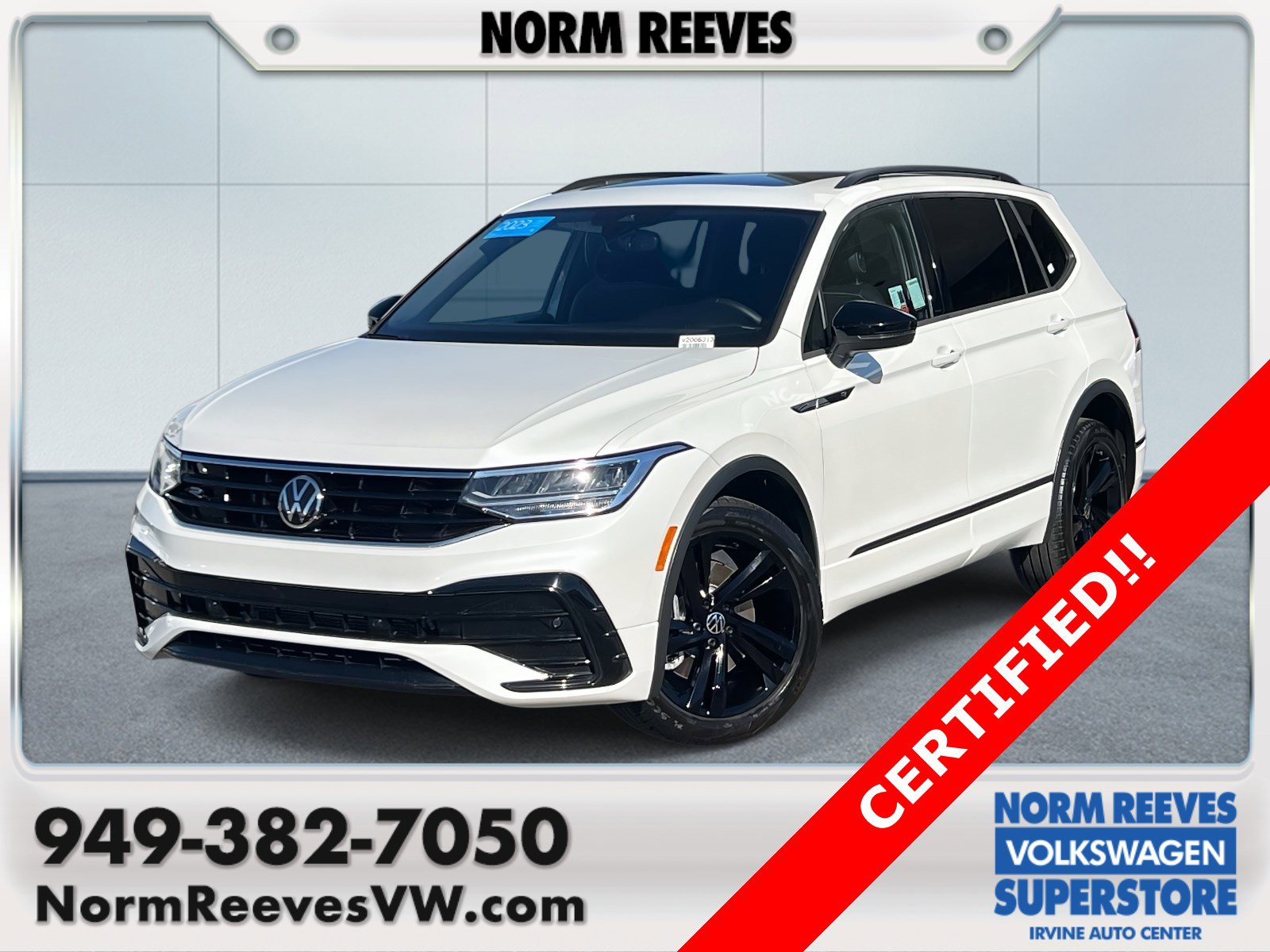 2023 Volkswagen Tiguan SE R-LINE BLACK