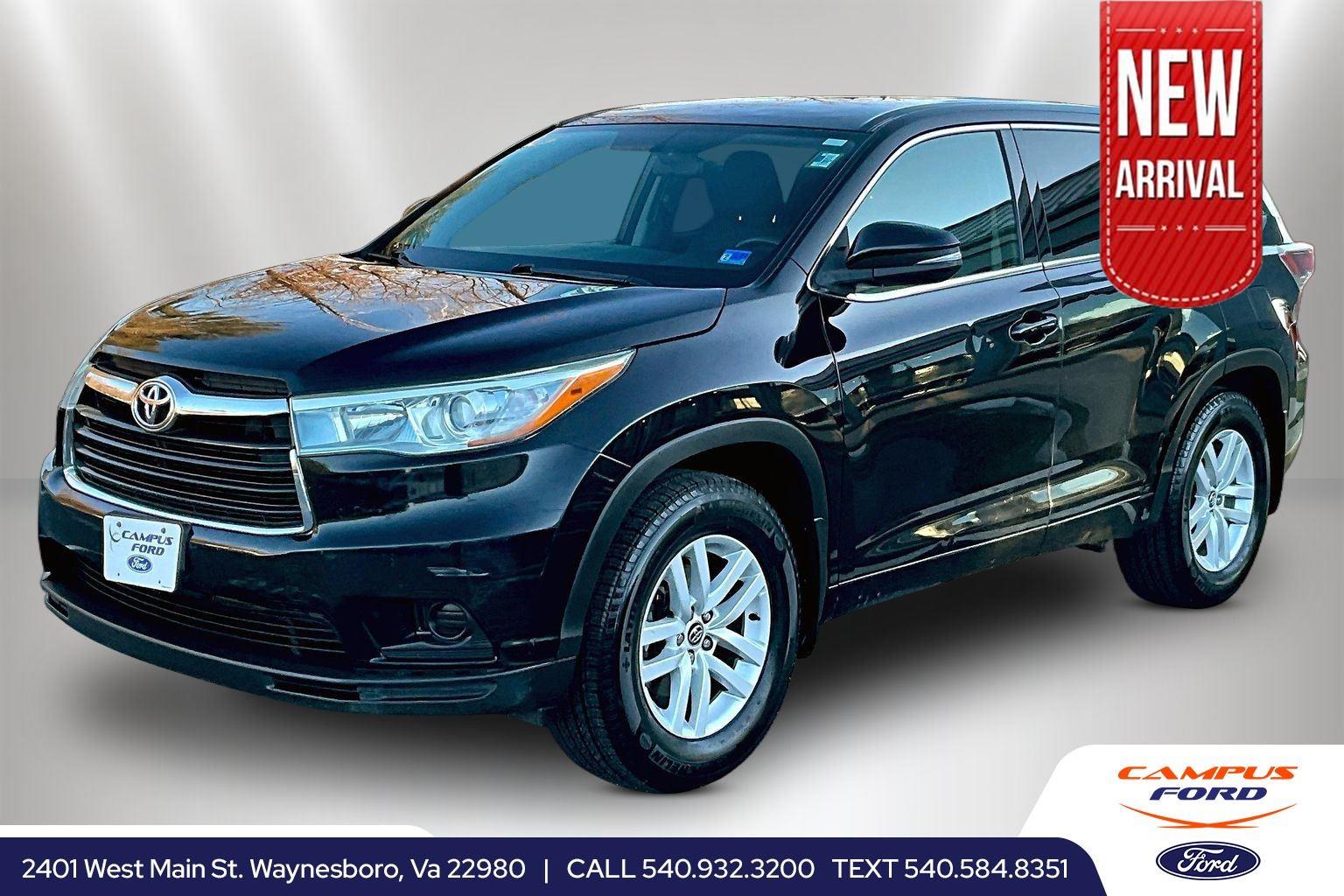 2016 Toyota Highlander LE