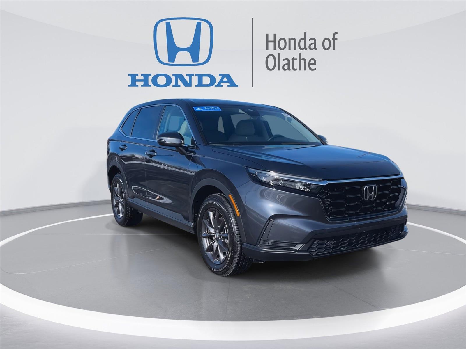 Certified 2026 Honda CR-V EX-L with VIN 2HKRS4H71TH442707 for sale in Kansas City