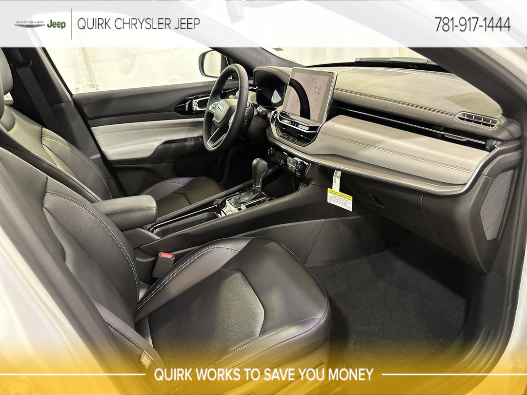 New 2025 Bright White Clearcoat Jeep Limited image 14