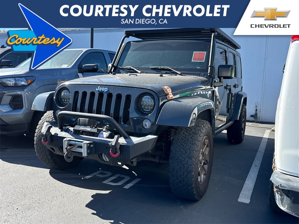 2016 Jeep Wrangler Unlimited Rubicon