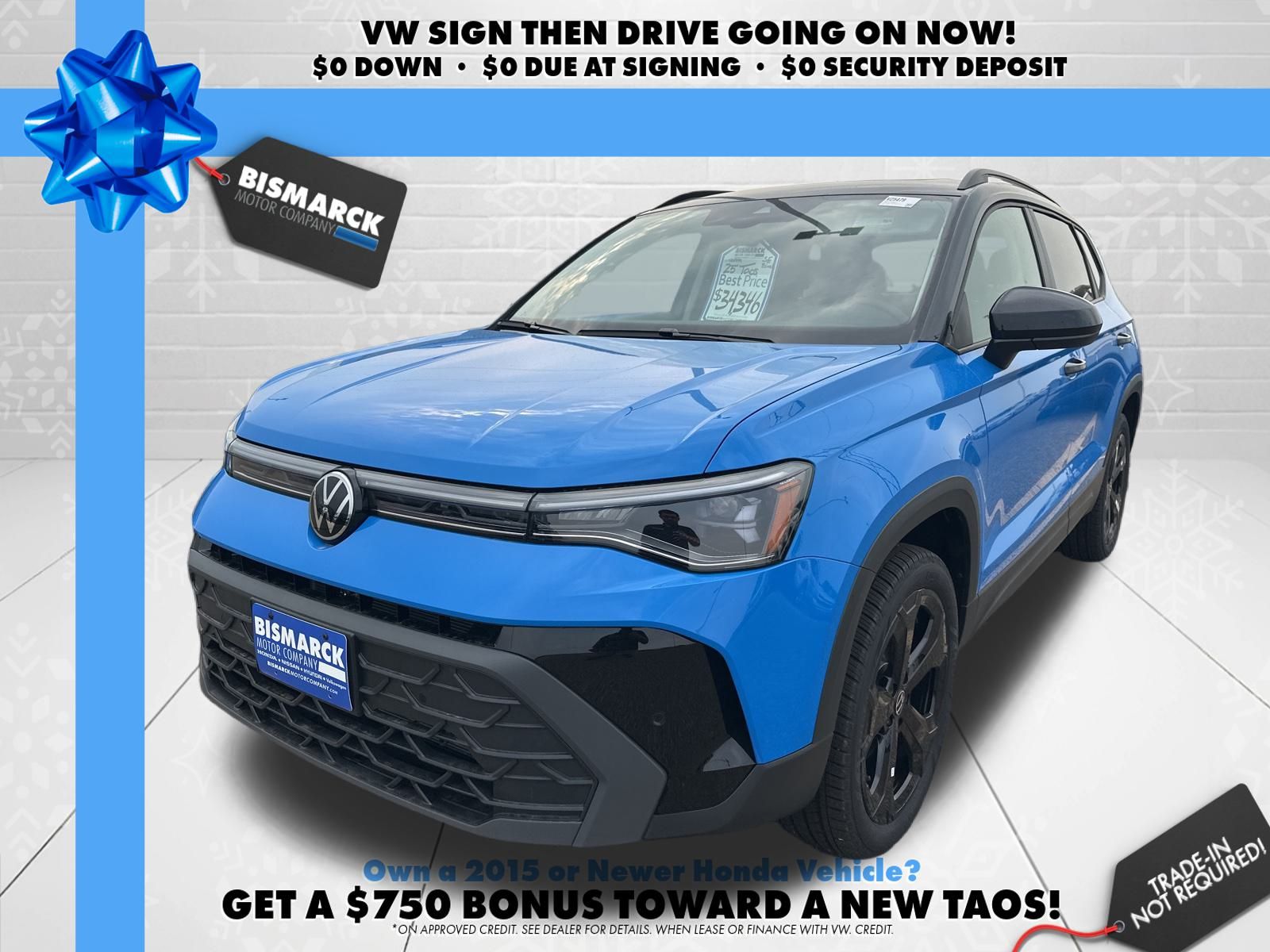 2025 Volkswagen Taos SE Black's photo