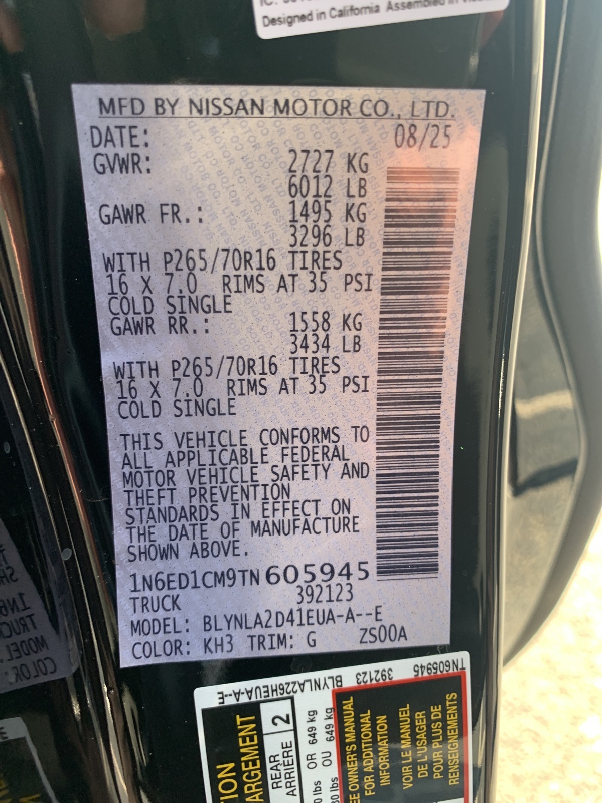 2026 Nissan Frontier King Cab S photo 30