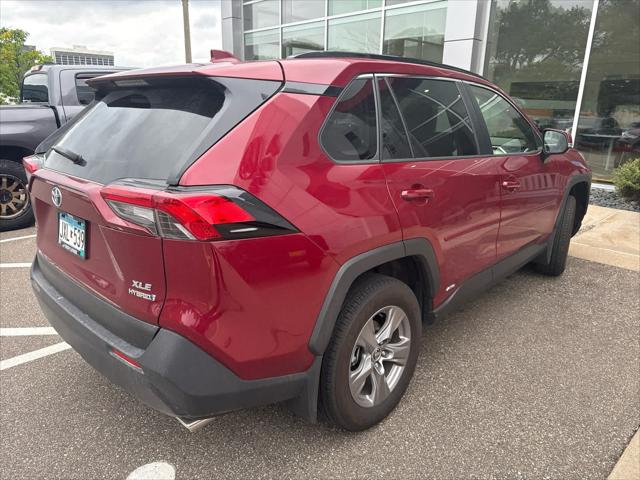 Certified 2022 Toyota RAV4 XLE with VIN JTMRWRFVXND162022 for sale in Golden Valley, Minnesota