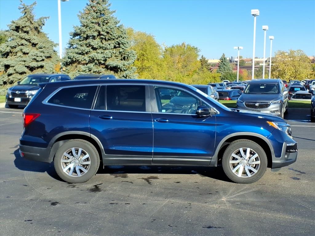 Used 2019 Honda Pilot EX-L with VIN 5FNYF6H52KB072276 for sale in Burnsville, Minnesota