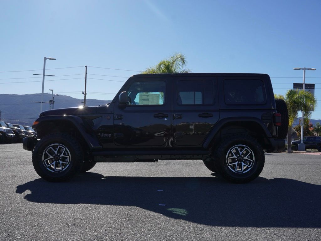 New 2026 Black Clear-Coat Exterior Paint Jeep Rubicon image 7