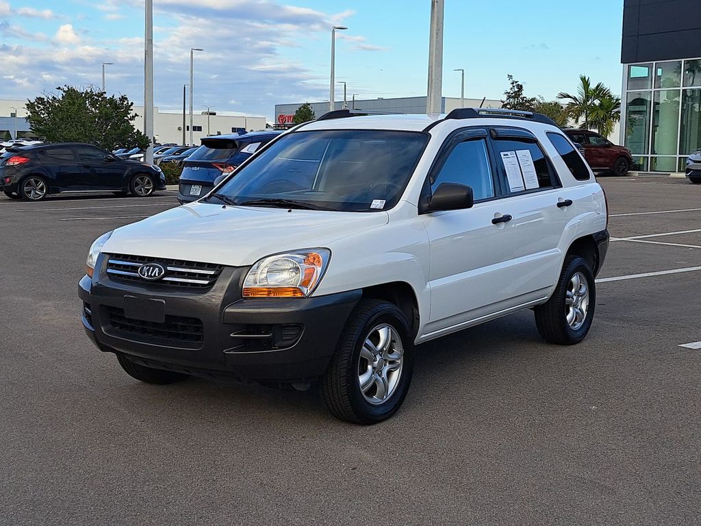 Used 2006 Kia Sportage LX with VIN KNDJF723267149044 for sale in Bradenton, FL