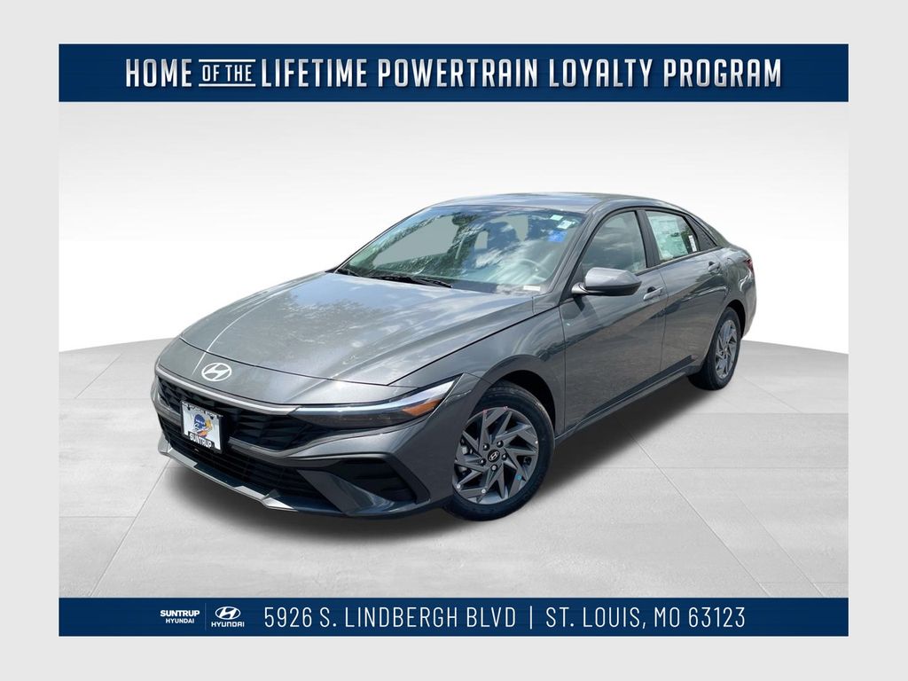 2025 Hyundai Elantra Blue