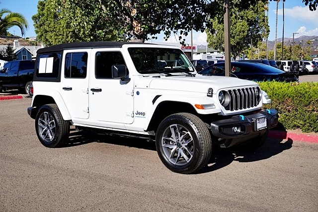 Certified Used 2024 White Jeep Sport S 4xe image 5