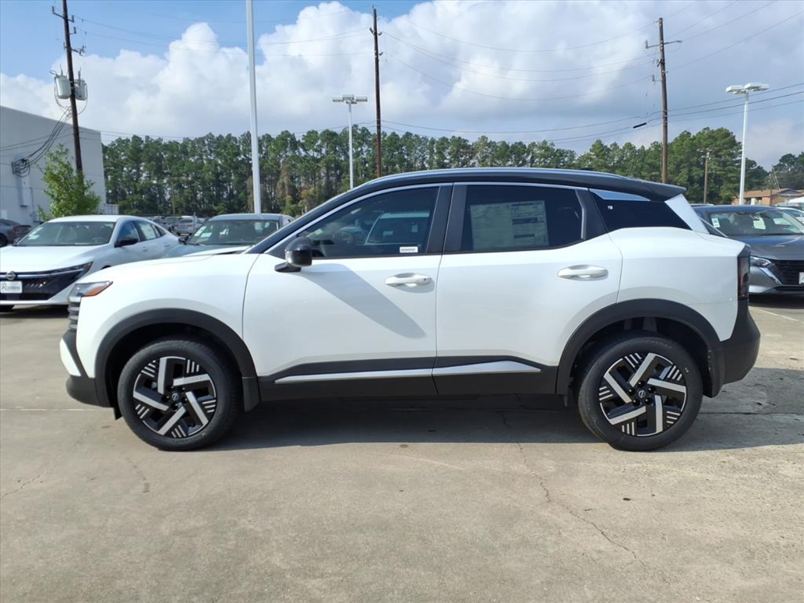 2026 Nissan Kicks SV White at Robbins Nissan