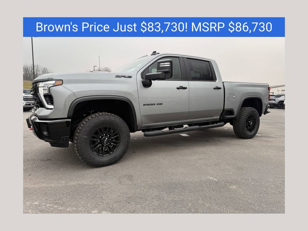 2026 Chevrolet Silverado 2500HD ZR2's photo