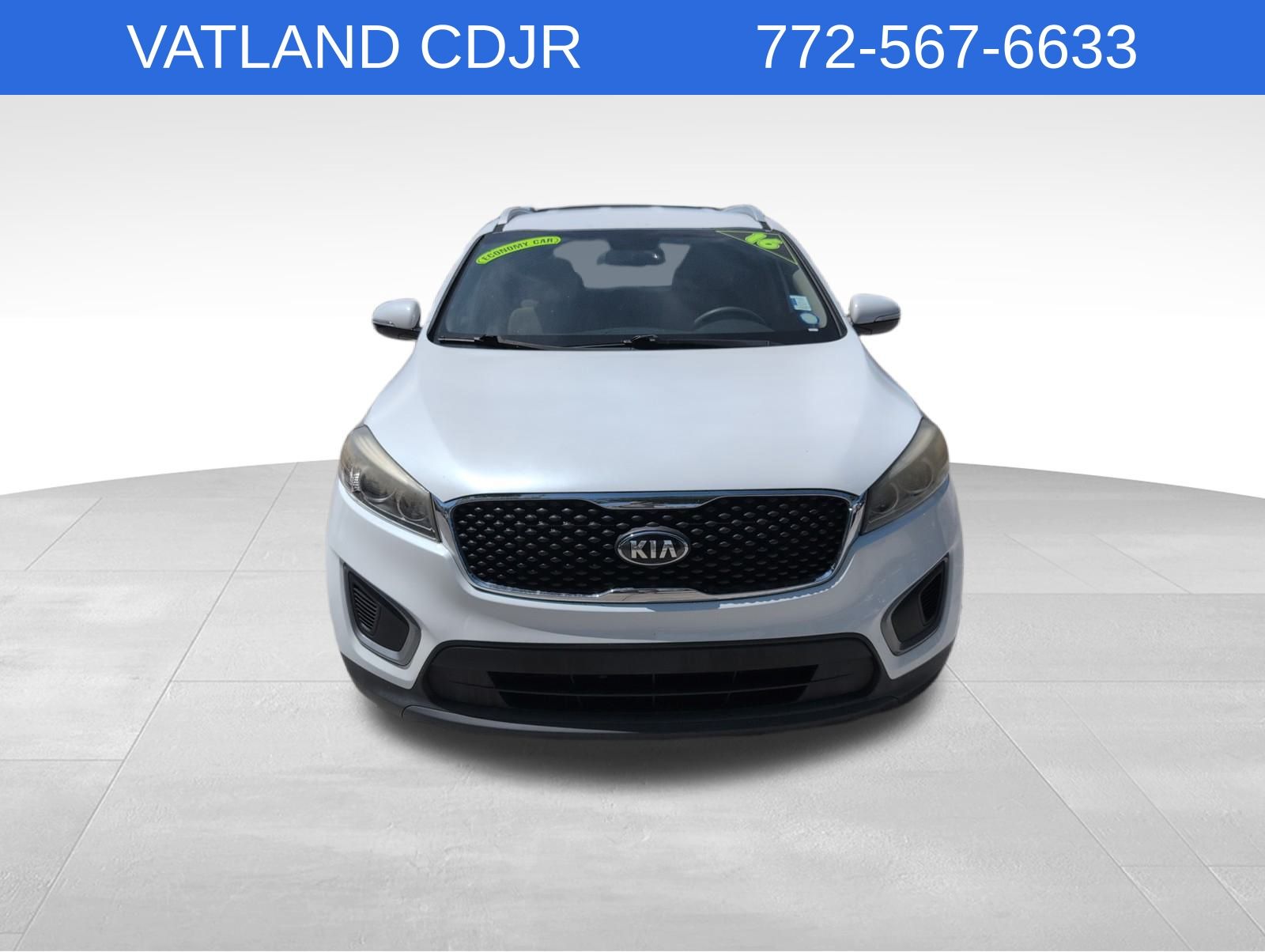 Certified 2016 Kia Sorento LX with VIN 5XYPG4A37GG060873 for sale in Vero Beach, FL