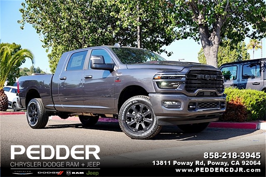 New 2025 Granite Crystal Metallic Clear-Coat Exterior Paint RAM Laramie image 1