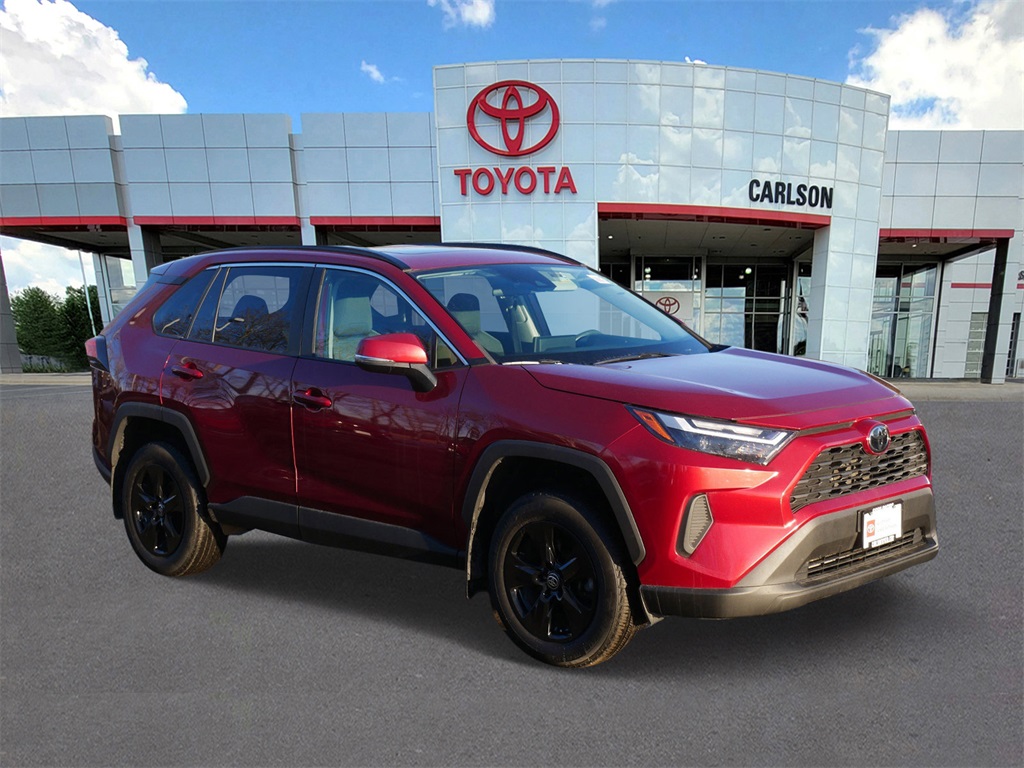Certified 2022 Toyota RAV4 XLE with VIN 2T3P1RFV3NW297335 for sale in Minneapolis, Minnesota