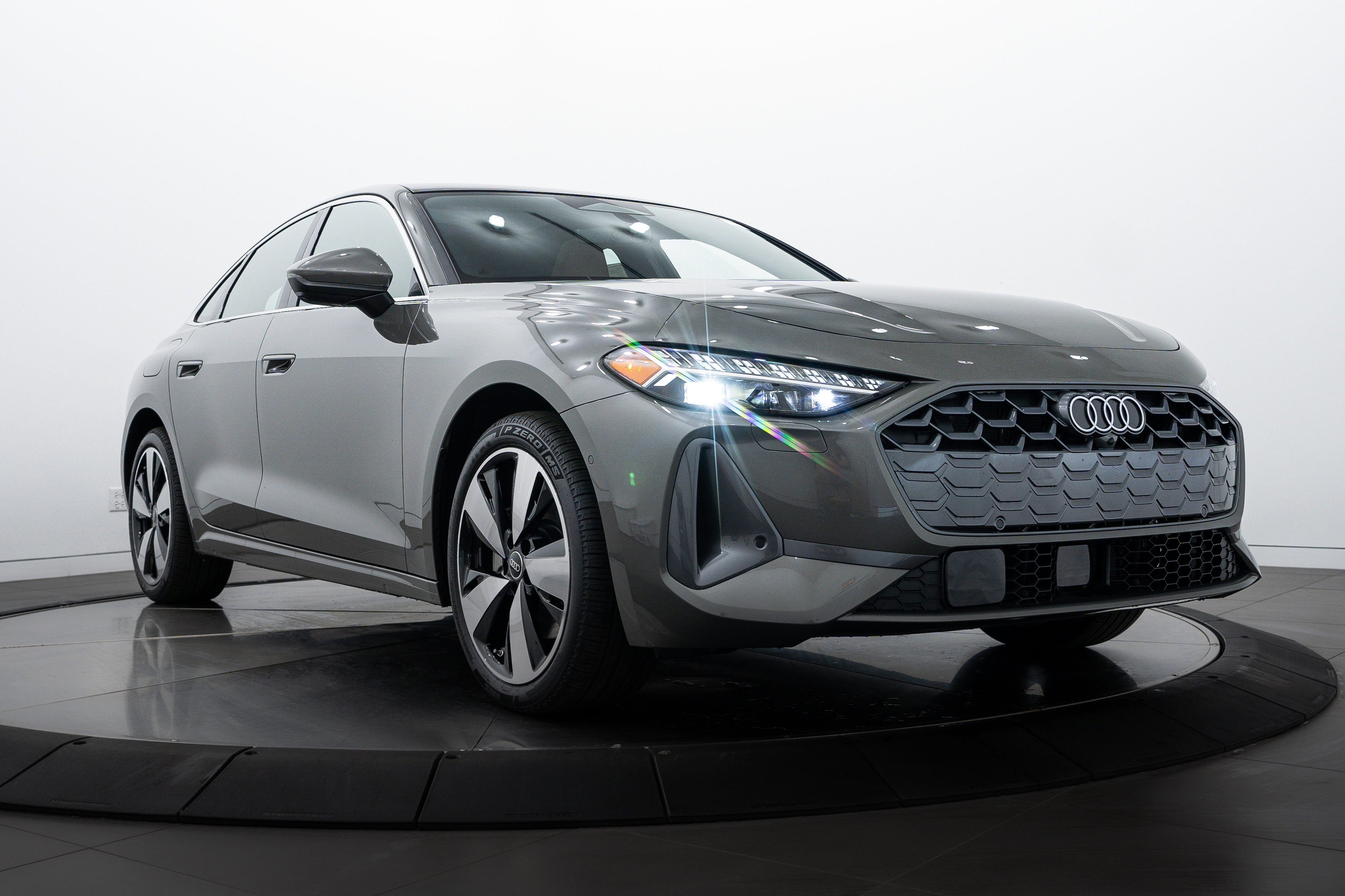 New 2025 Gray Audi Premium Plus image 1