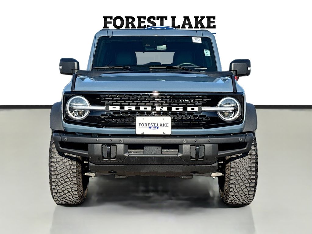 Used 2024 Ford Bronco 4-Door Wildtrak with VIN 1FMEE2BP2RLA68823 for sale in Forest Lake, Minnesota