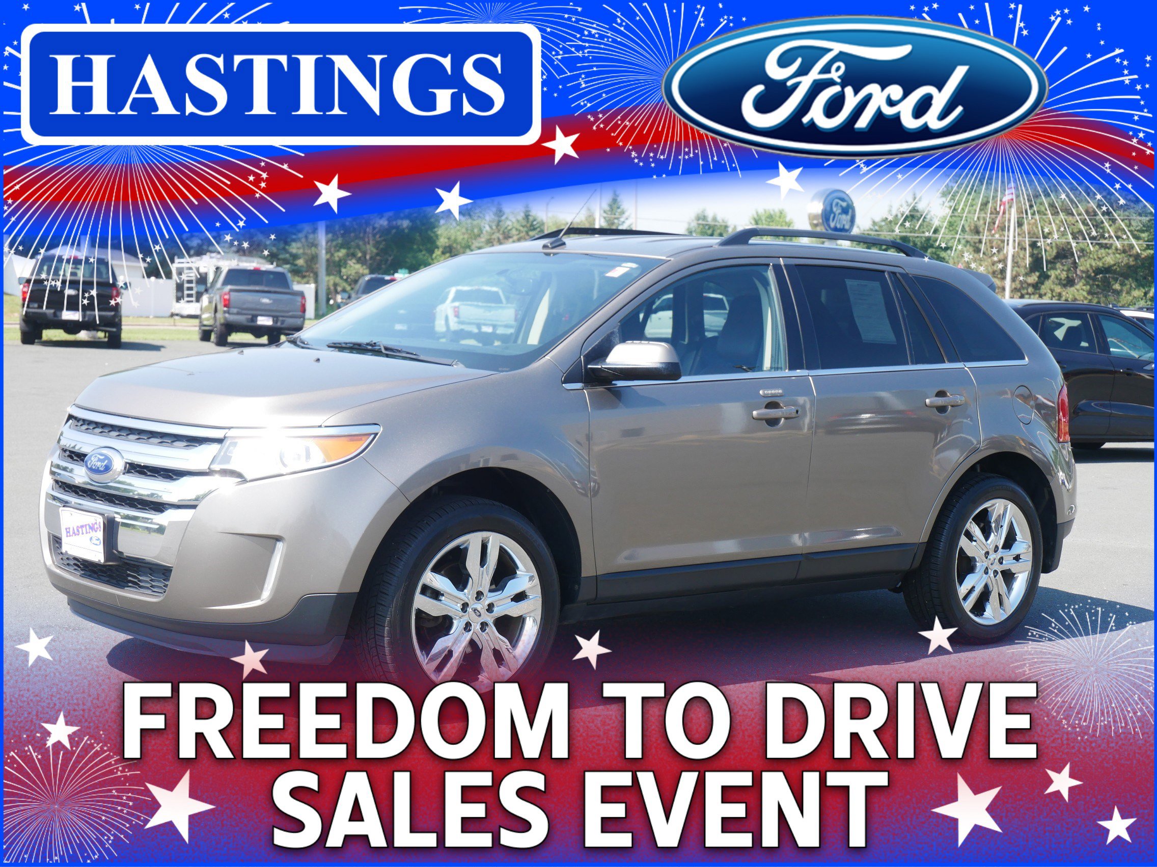 Used 2013 Ford Edge Limited with VIN 2FMDK4KCXDBC46709 for sale in Hastings, Minnesota
