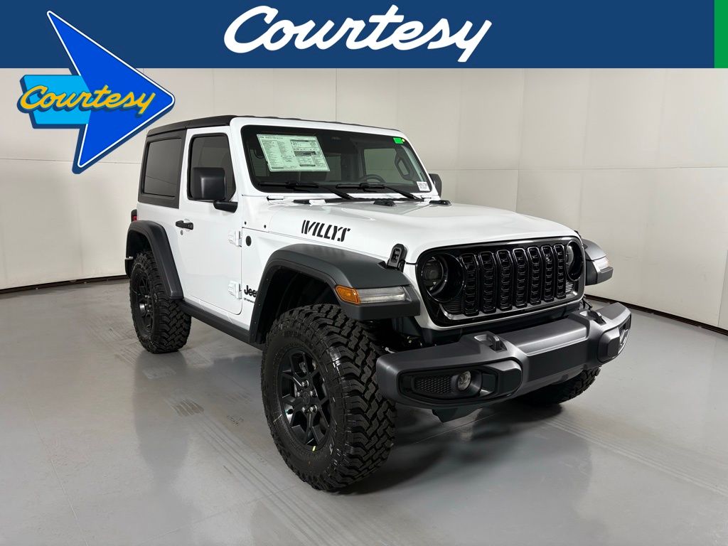 New 2026 Jeep Wrangler Willys 2-door in Mesa #J261728 | Courtesy