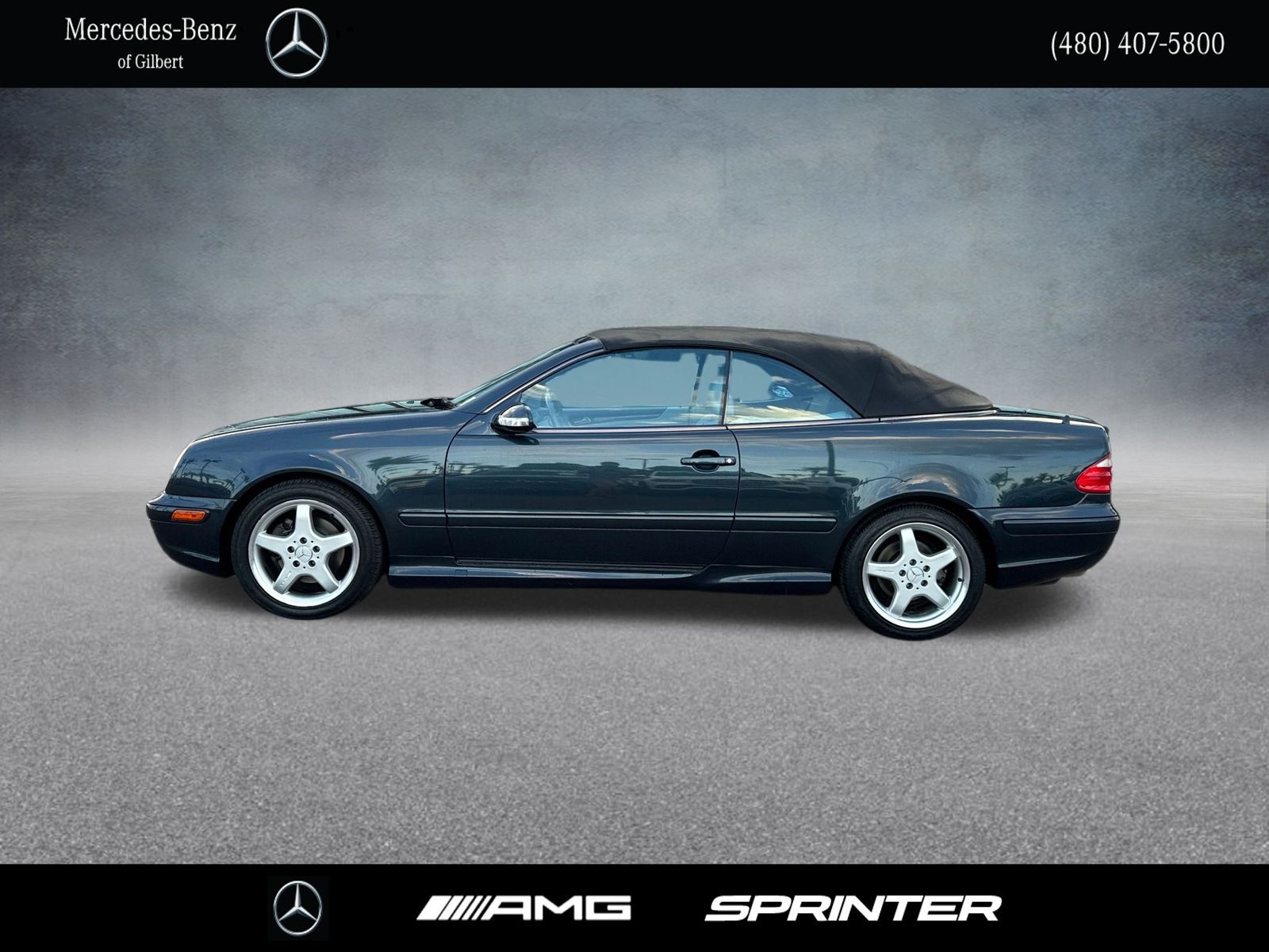 Used 2002 Mercedes-Benz CLK-Class CLK430 with VIN WDBLK70G02T109765 for sale in Gilbert, AZ