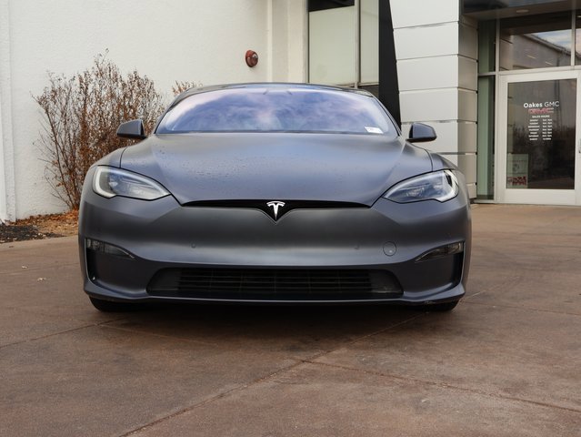 Used 2022 Tesla Model S Base with VIN 5YJSA1E57NF477033 for sale in Kansas City, MO
