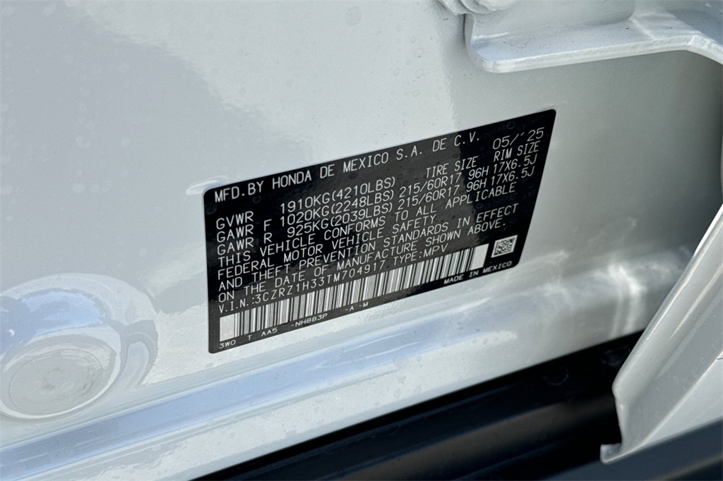 2026 Honda HR-V LX photo 27