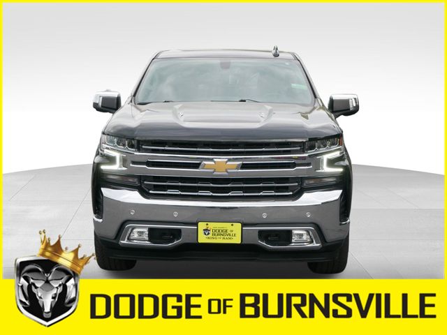 Used 2021 Chevrolet Silverado 1500 LTZ with VIN 3GCUYGEL7MG401844 for sale in Burnsville, Minnesota