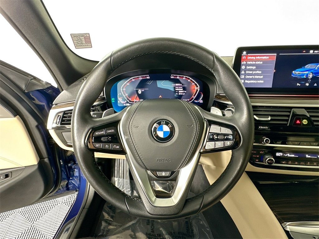 Used 2023 Blue Metallic BMW 540i xDrive image 13