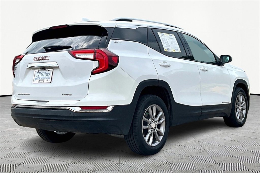 Used 2022 GMC Terrain SLT with VIN 3GKALVEV7NL186843 for sale in Kansas City