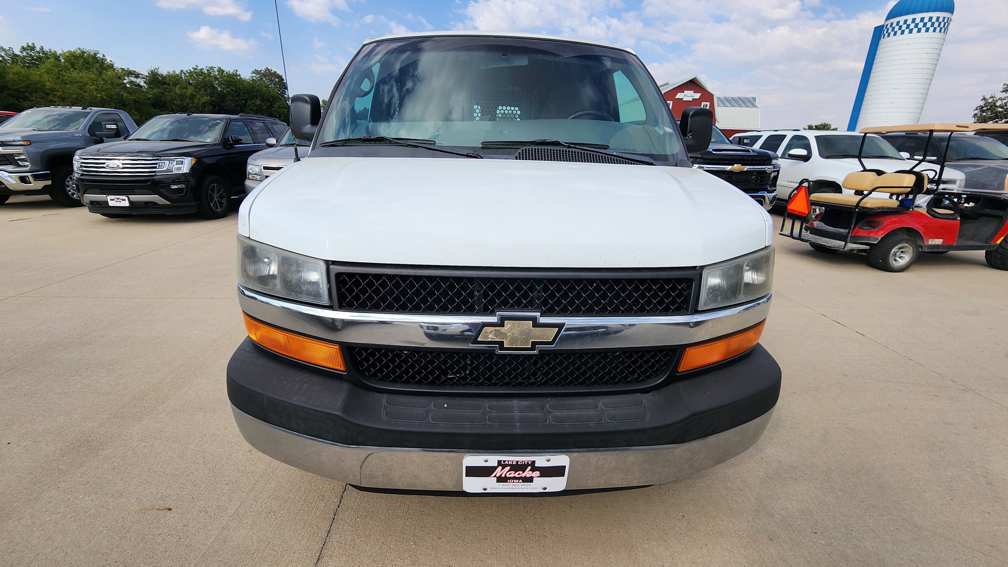 Used 2014 Chevrolet Express Cargo Work Van with VIN 1GCWGFCAXE1140720 for sale in Lake City, IA