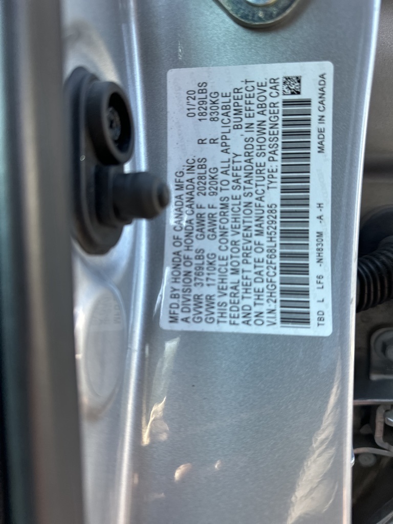 2020 Honda Civic LX photo 23