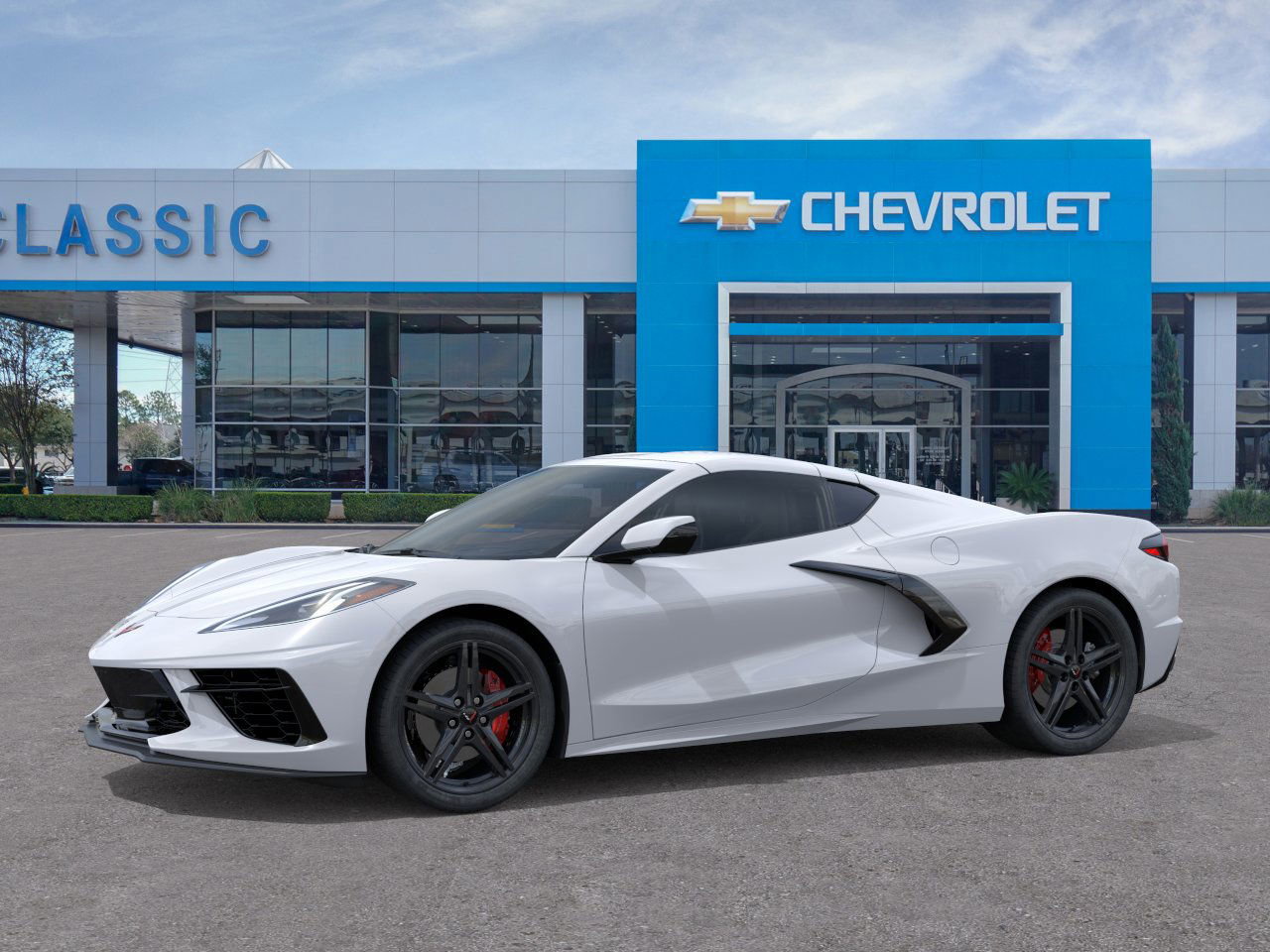 2026 Chevrolet Corvette Stingray 1LT White at Classic Elite Chevrolet Hwy 6