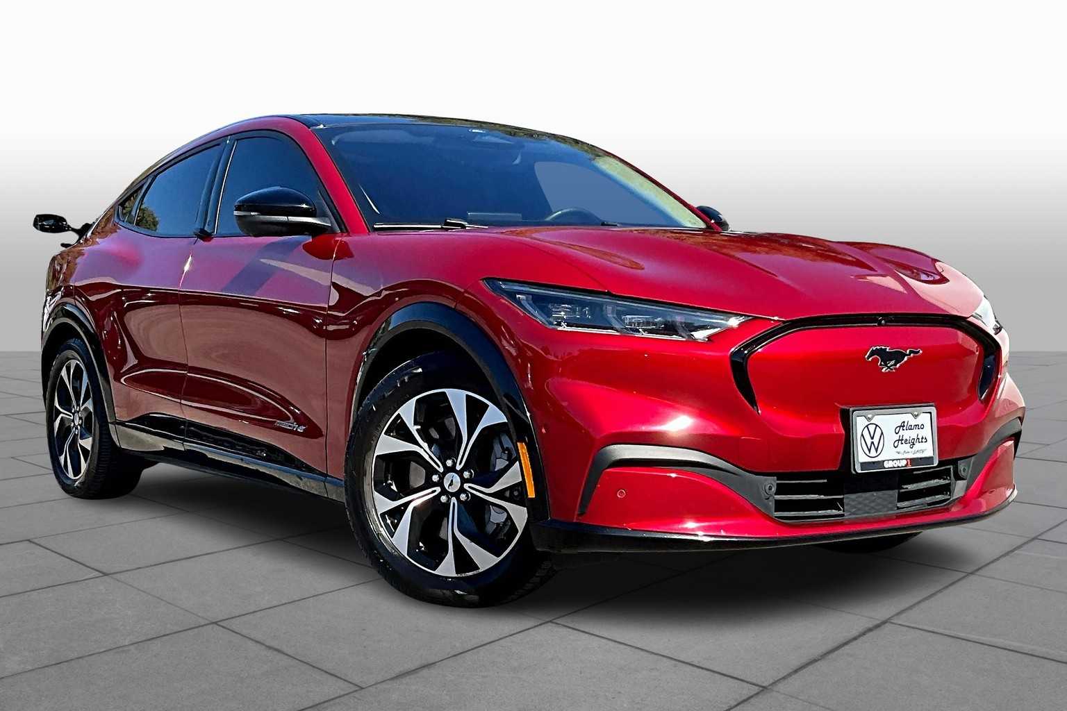 Used 2021 Ford Mustang Mach-E Premium RWD with VIN 3FMTK3RM3MMA46127 for sale in Austin, TX