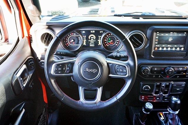 Used 2018 Orange Jeep Unlimited Rubicon image 25