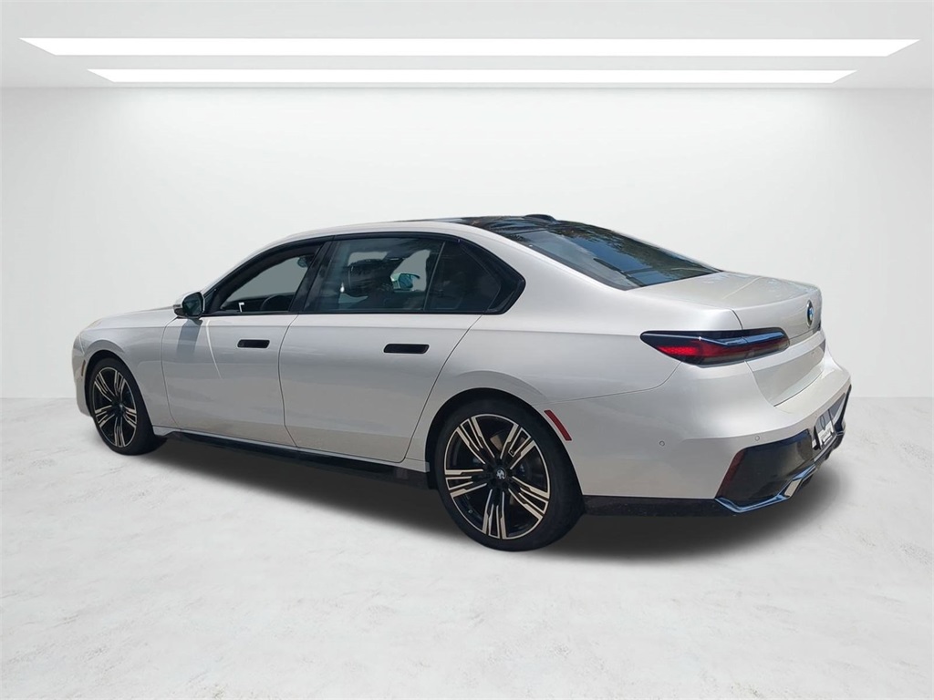 New 2025 White Metallic BMW 740i image 6