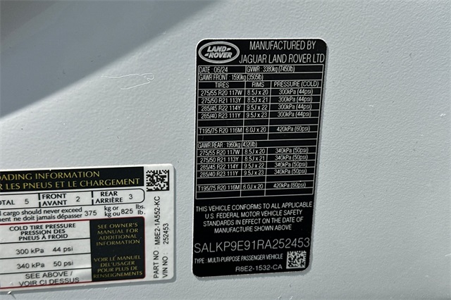 2024 Land Rover Range Rover SE photo 25