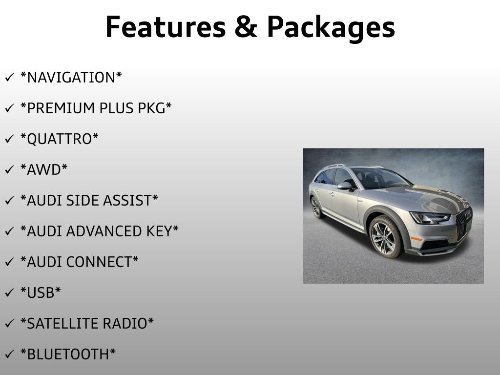 2018 Audi A4 Allroad 2.0T Premium Plus photo 4