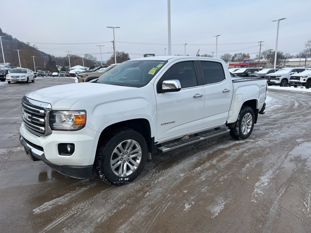 Used 2015 GMC Canyon SLT with VIN 1GTG6CE32F1249243 for sale in Winona, Minnesota