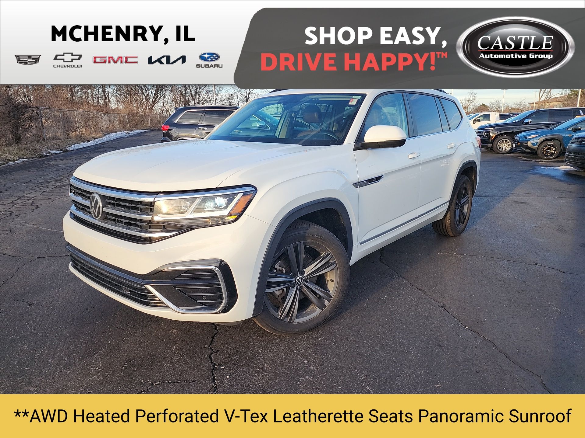 2021 Volkswagen Atlas SE w/Tech R-Line