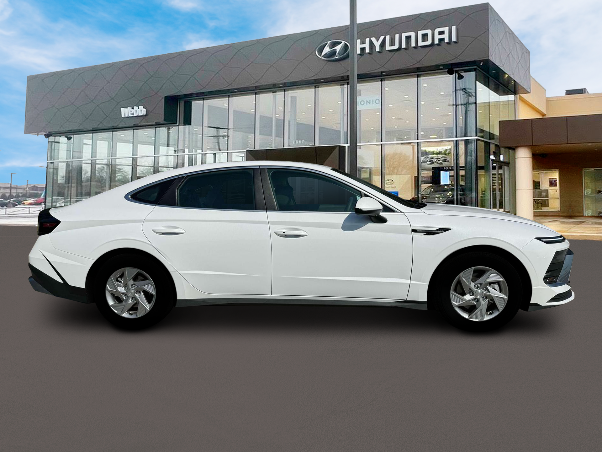 New 2025 White Hyundai SE image 35