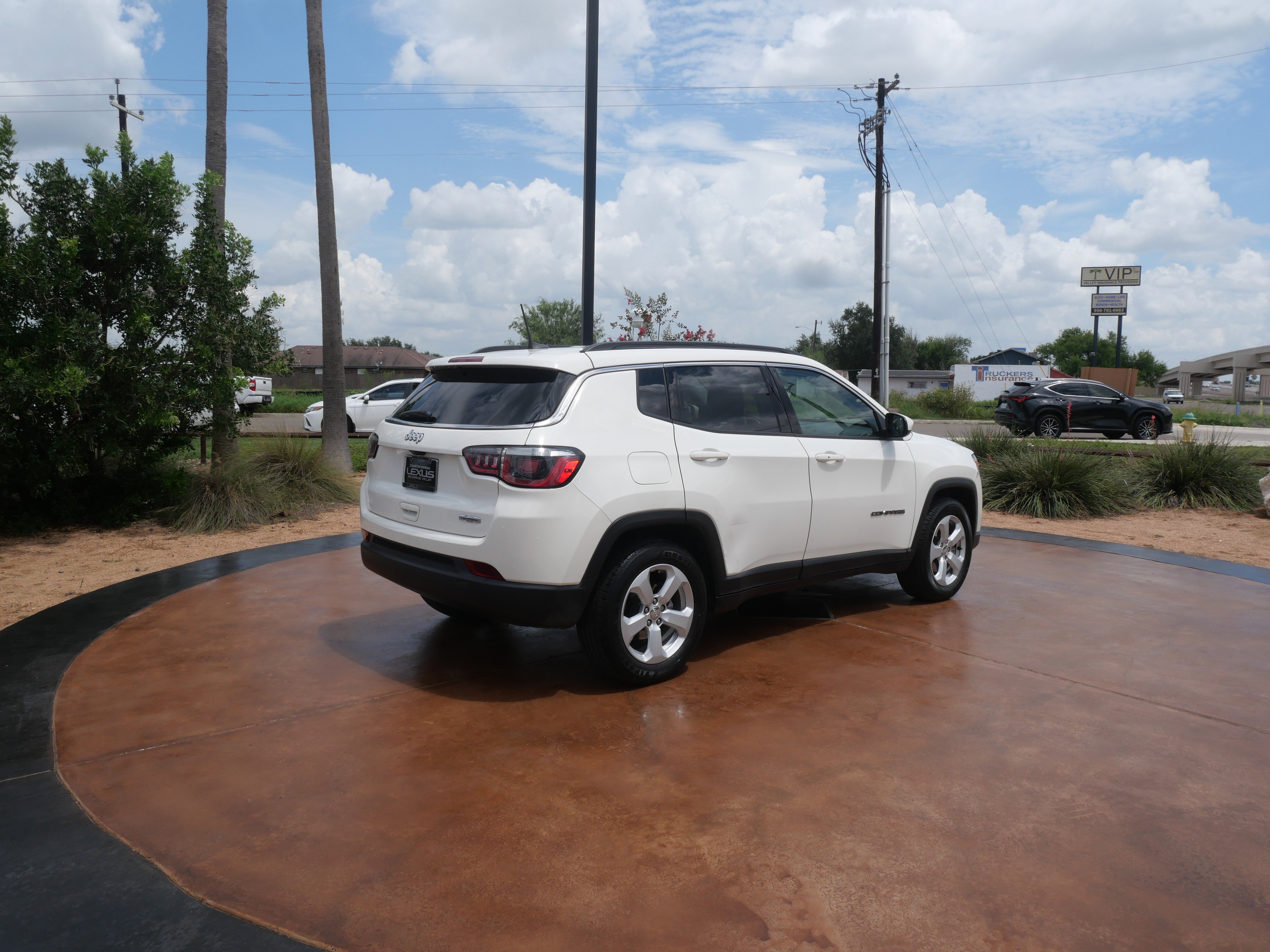 Used 2020 Jeep Compass Latitude with VIN 3C4NJCBB6LT133954 for sale in San Juan, TX