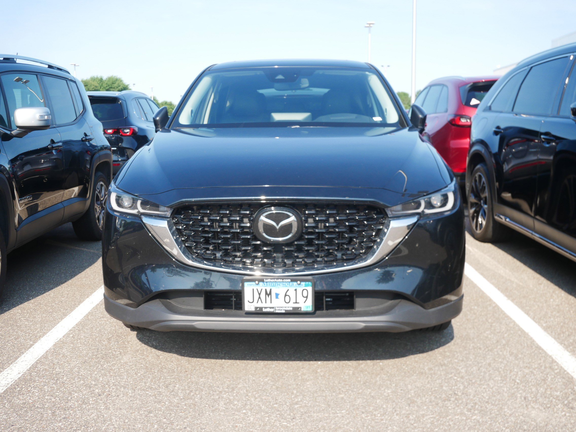 Certified 2023 Mazda CX-5 S Premium Plus package with VIN JM3KFBEM9P0136370 for sale in Brooklyn Center, Minnesota