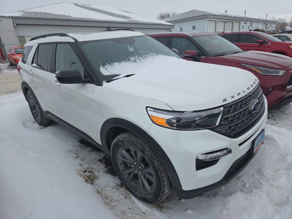 Used 2022 Ford Explorer XLT with VIN 1FMSK8DH9NGA82225 for sale in Fergus Falls, Minnesota