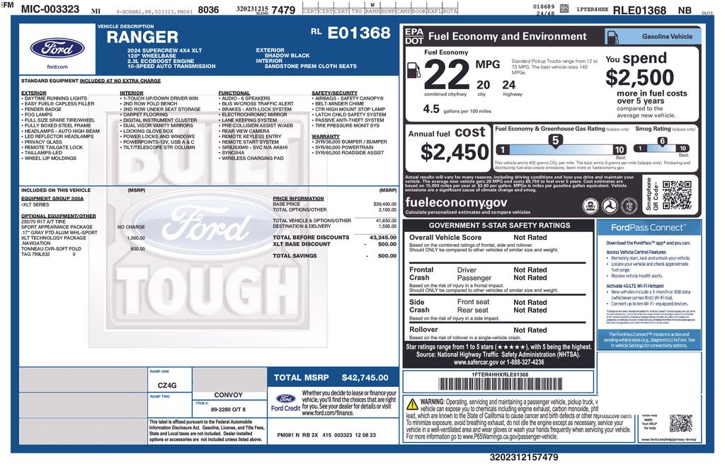 2024 FORD RANGER - Image 27